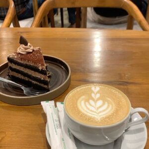 Hot coffee